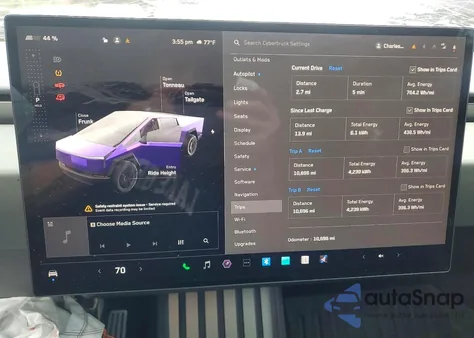 2024 Tesla Cybertruck from USA, damaged, VIN 7G2CEHED4RA029826